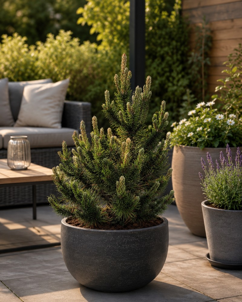 KI-generiertes Ambiente-Bild Pinus mugo 'Noack'
